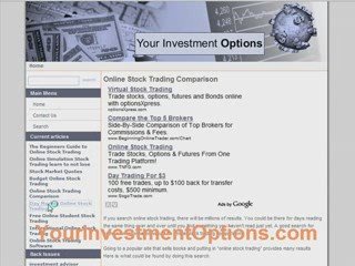 Online Stock Trading Comparison
