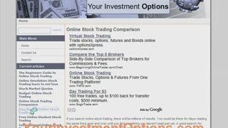 Online Stock Trading Comparison