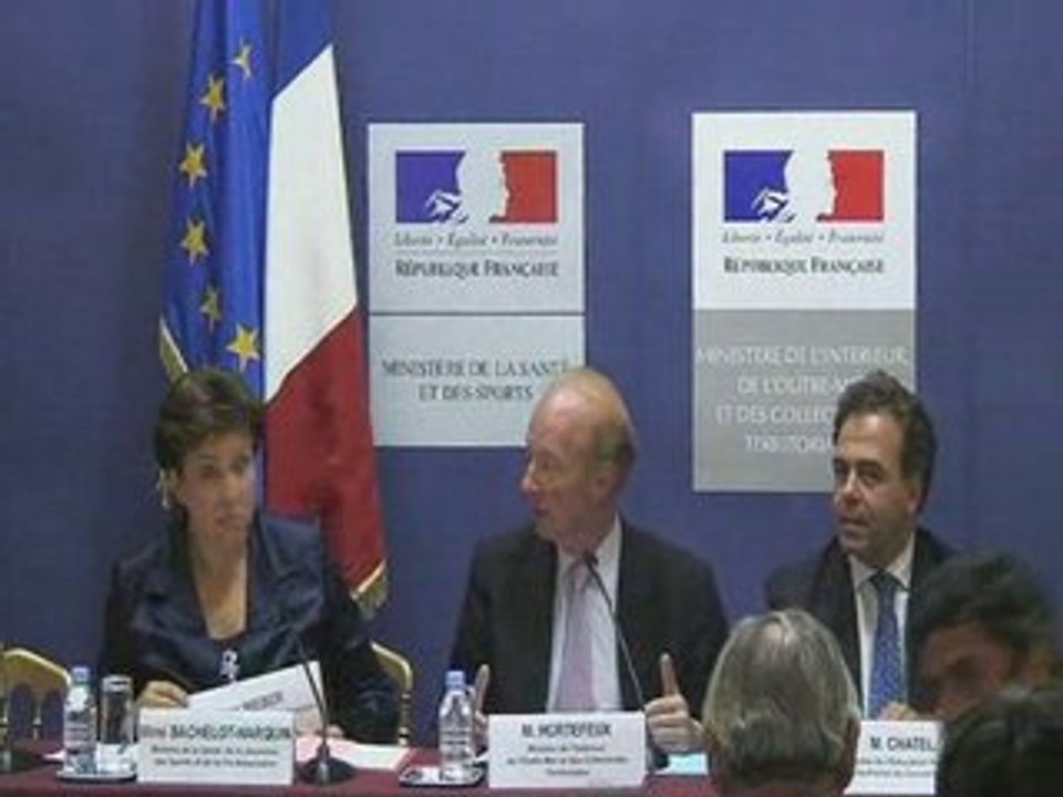 Conférence de presse Grippe A H1N1 du 15/07/09