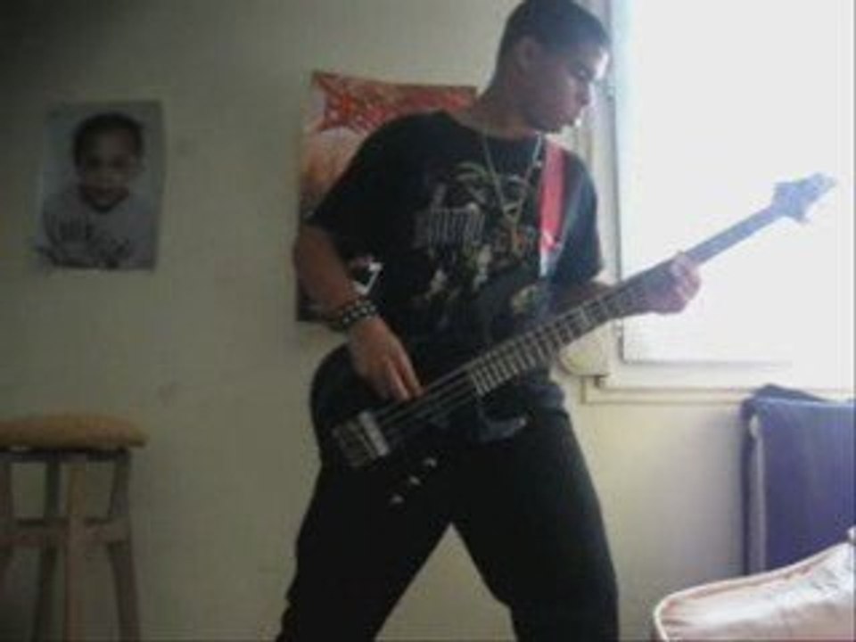 Dimmu Borgir- The Serpentine Offering bass cover by Hellfire