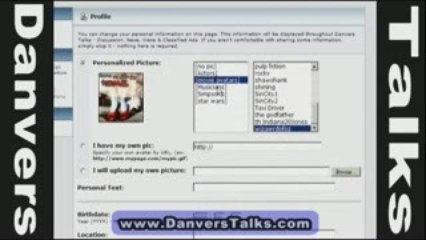Erik Swanson Talks About SMF Profile Editing on DanversTalks