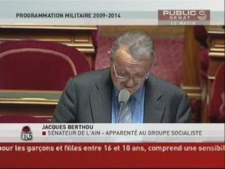 SEANCE,Projet de loi relatif à la programmation militaire de 2009 à 2014