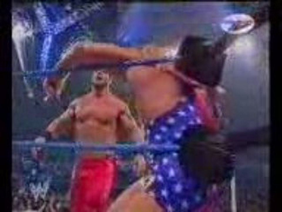 Mysterio vs Benoit vs Angle Smackdown