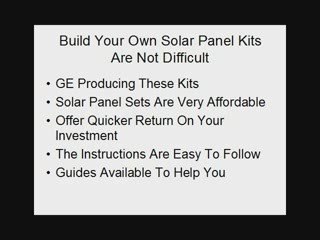 Build your own Solar Panel is not that difficult