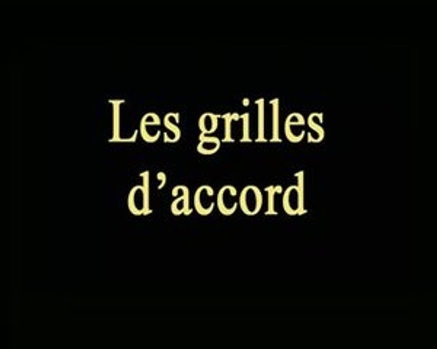 les grilles d'accord