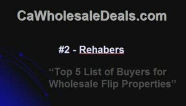 Flip Properties Targeted Buyers