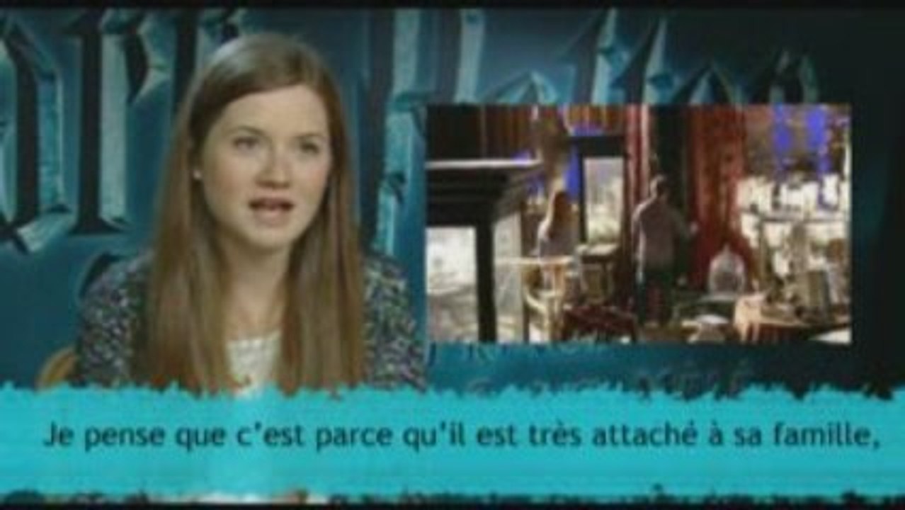 Bonnie Wright Ados.fr - Half-Blood Prince Interview