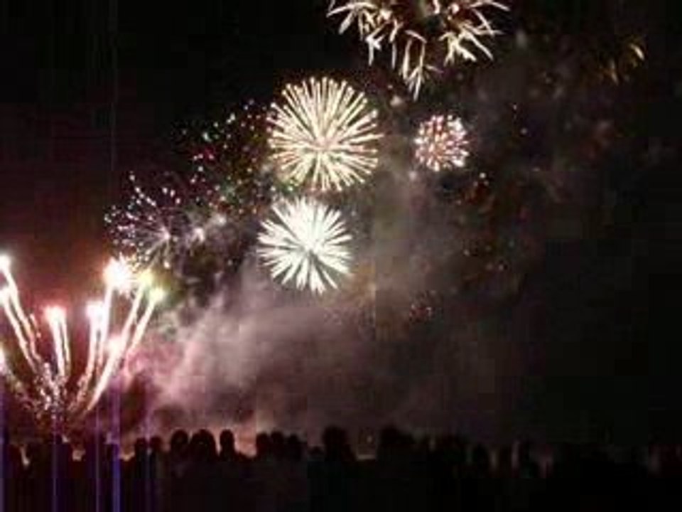 Feu d'artifiste Dinard 2009