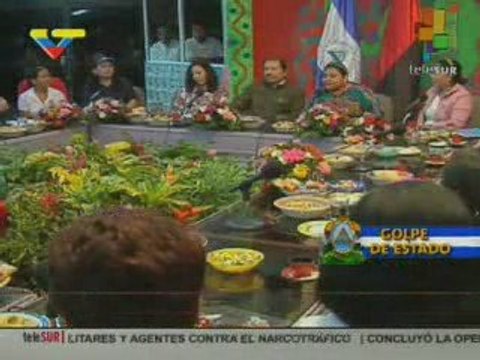 Daniel Ortega denuncia provocaciones de golpistas hondureños