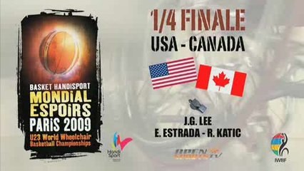 34 USA CANADA BASKET HANDISPORT MONDIAL 2009
