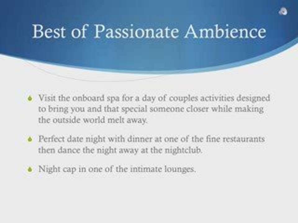 A Romantic Cruise
