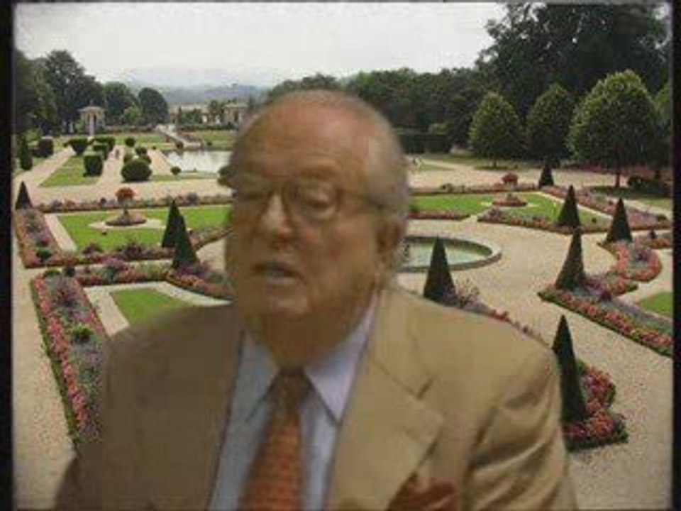 FN - Le Pen - Europe, sécurité et lectures - 17/07/2009