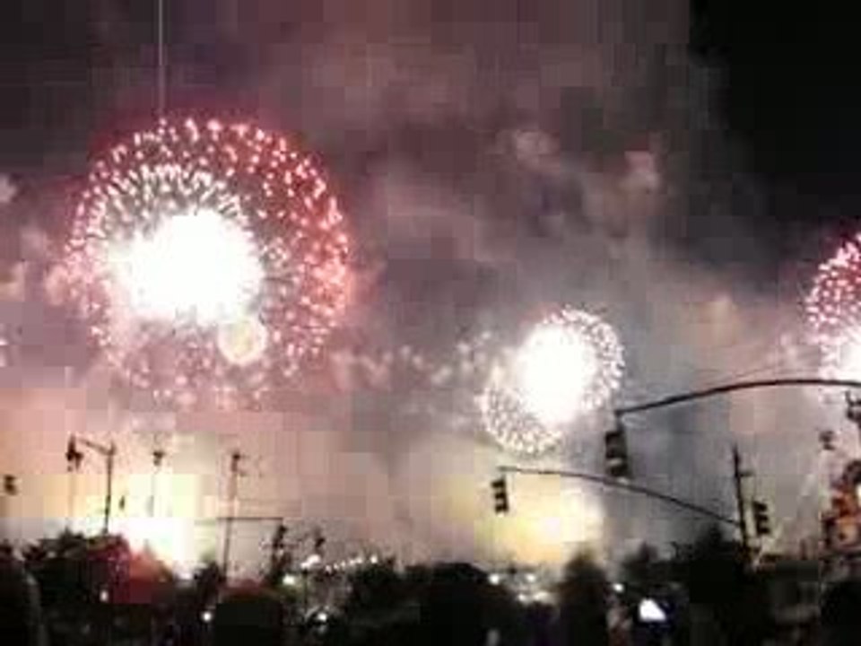 Feu d'artifice - 4 juillet 2009 à NYC