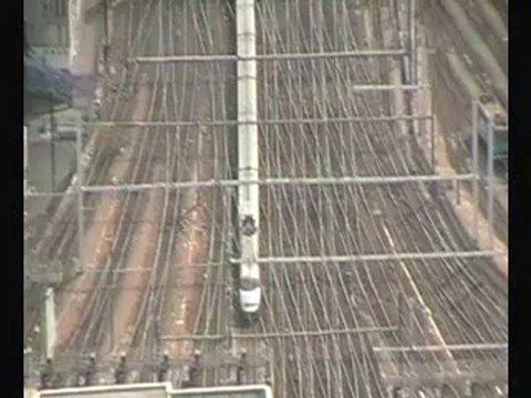 TGV Atlantique : Arrivée à la gare de Paris Montparnasse