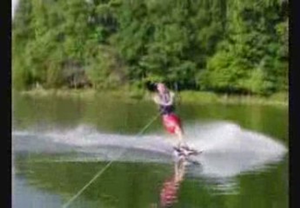 Wakeboarding on Lake Anna