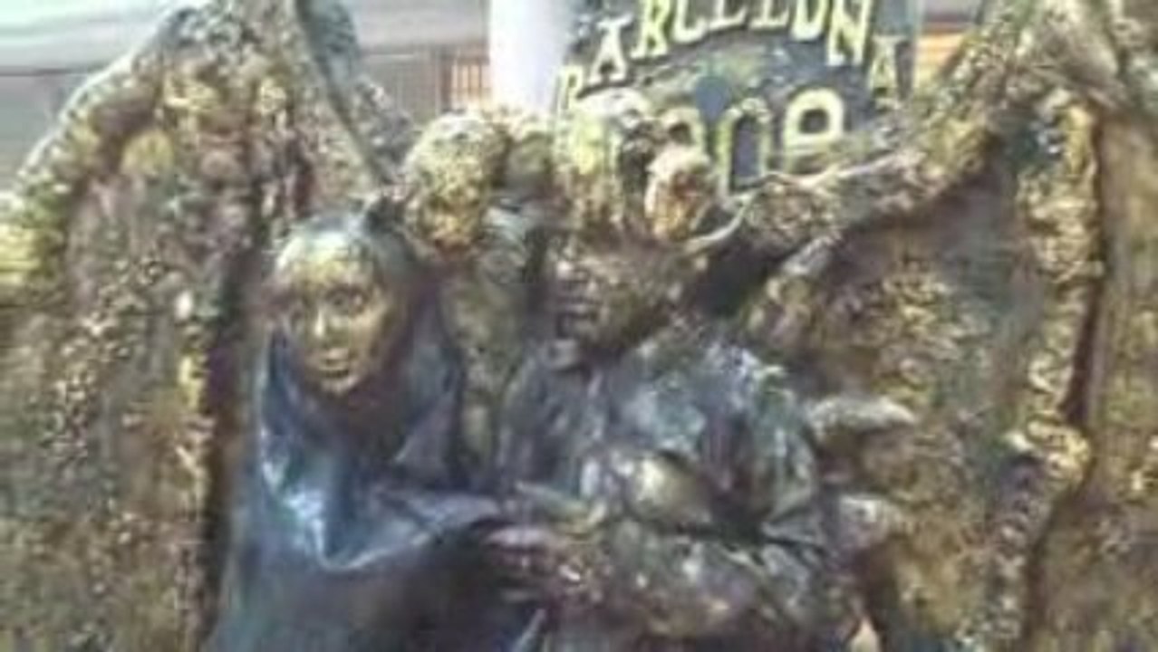 Creatures on Las Ramblas,  Barcelona