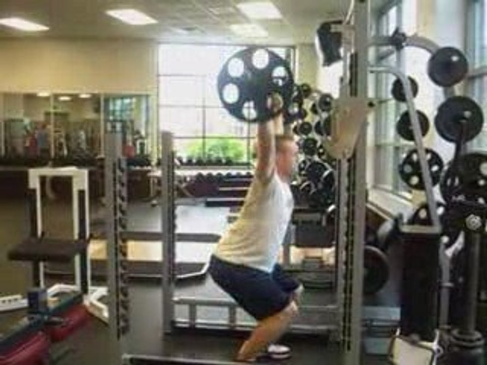 overhead squats