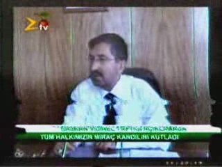 BAŞKAN VİDİNEL HALKIMIZIN MİRAÇ KANDİLİNİ KUTLADI