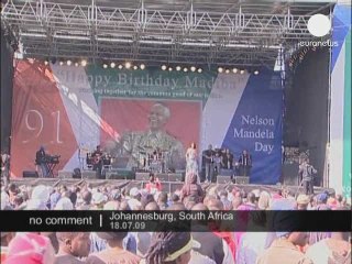 91ème anniversaire de Nelson Mandela