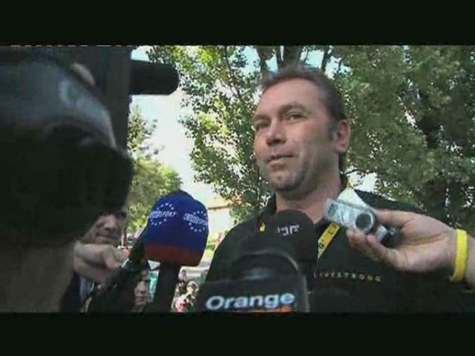 Sport365 : Bruyneel contrarié, Hushovd content
