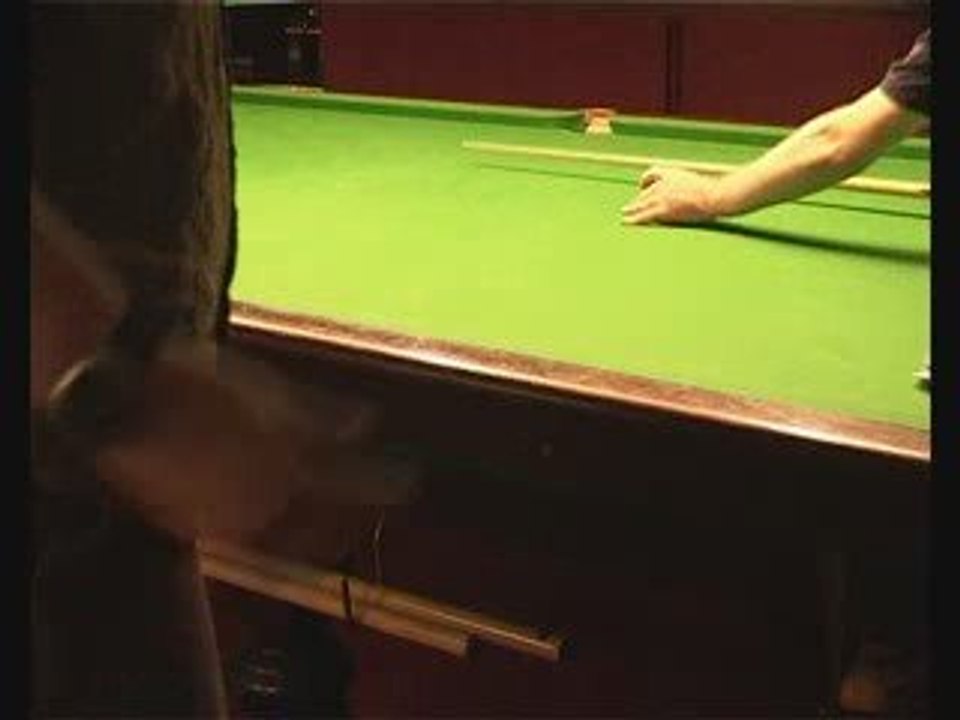 Snooker Coaching Nic Barrow with The Snooker Forum Grip 5