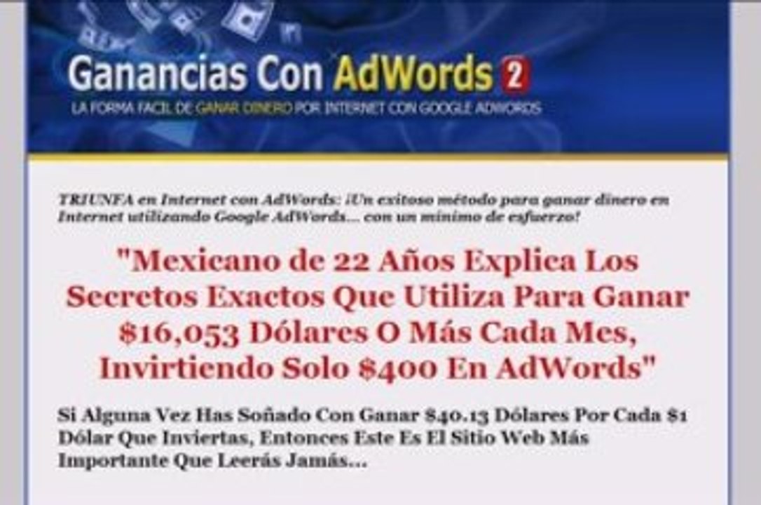 Ganar con google con método probado