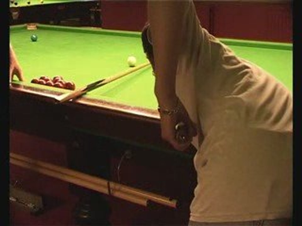 Snooker Coaching Nic Barrow with The Snooker Forum Grip 7