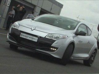 Nouvelle Mégane III RS : Premiers tours de piste