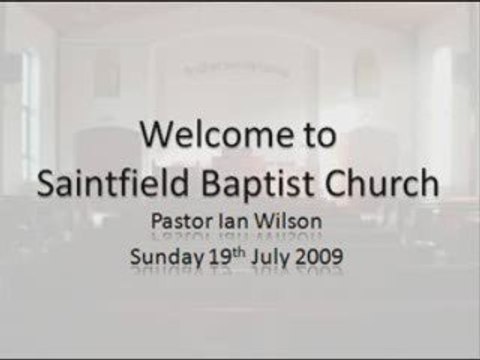 190709 - Morning Service Part 2