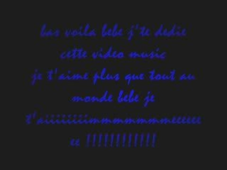 je t'aime