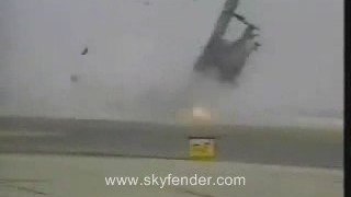 V22 Osprey Helicopter Take off Crash