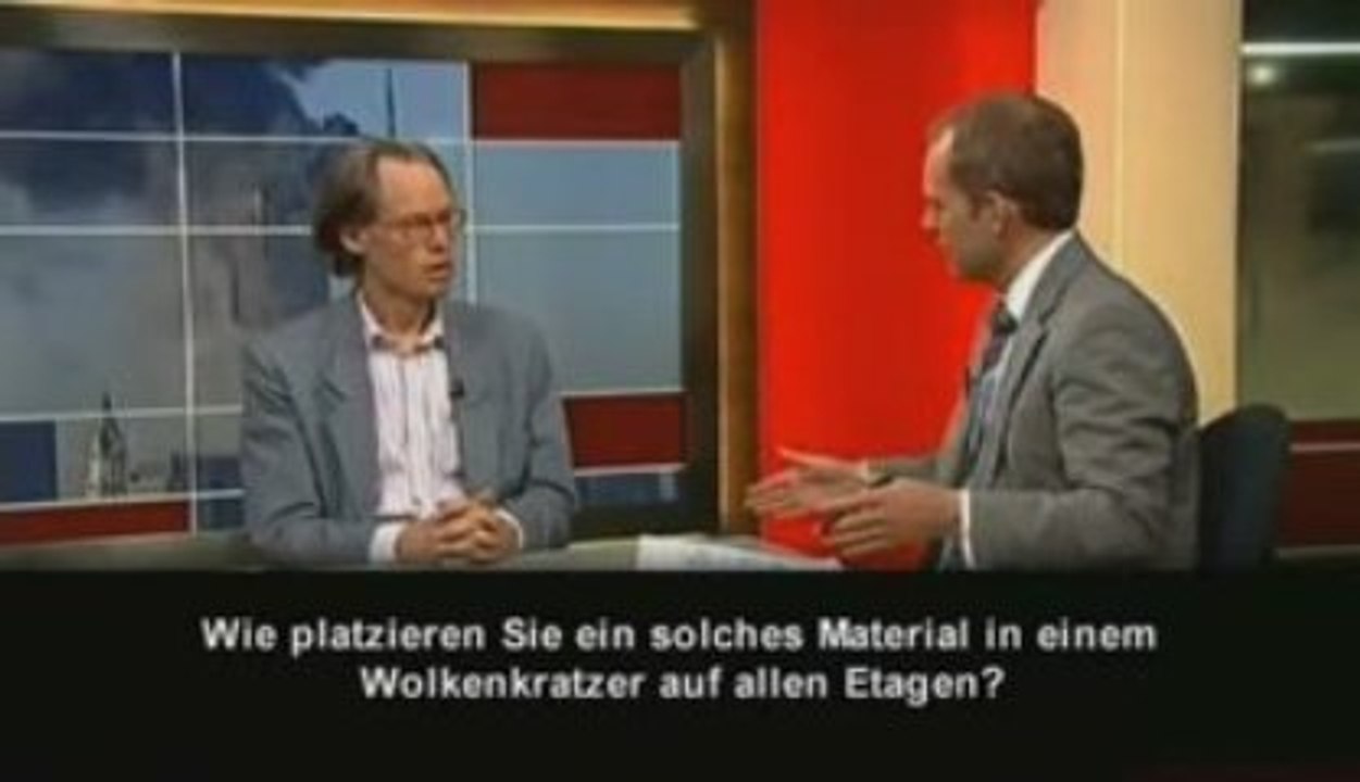 Sprengstoffstaub vom WTC erwiesen Niels Harrit