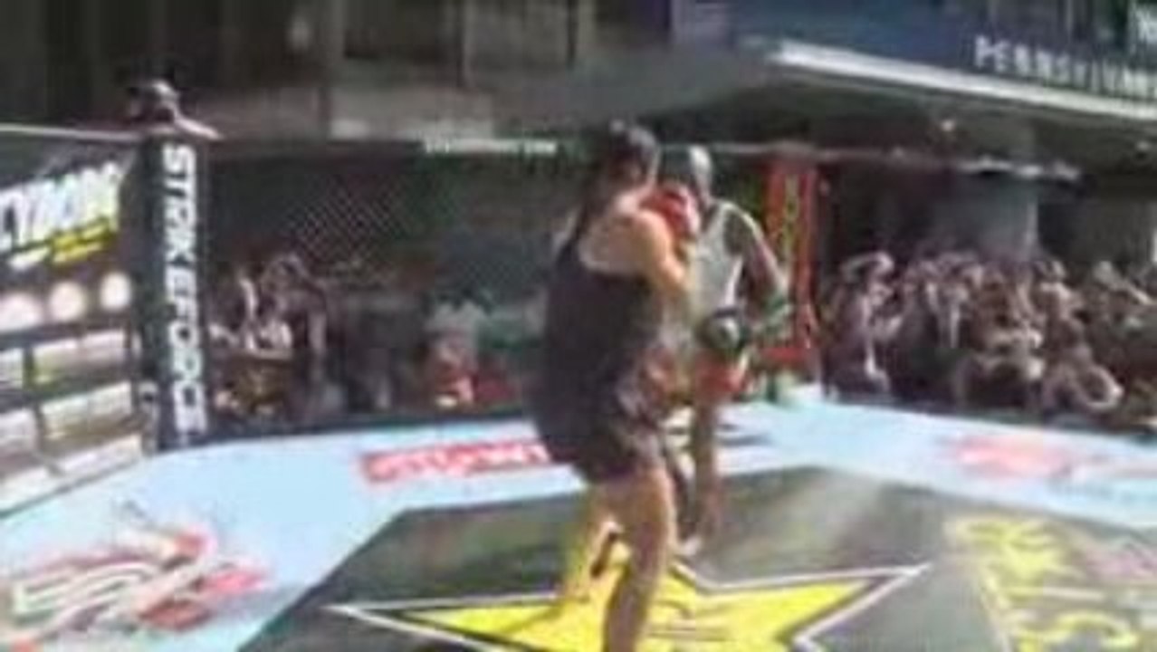 Gina Carano MSG Workout