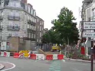Nantes : travaux rue Louis Blanc