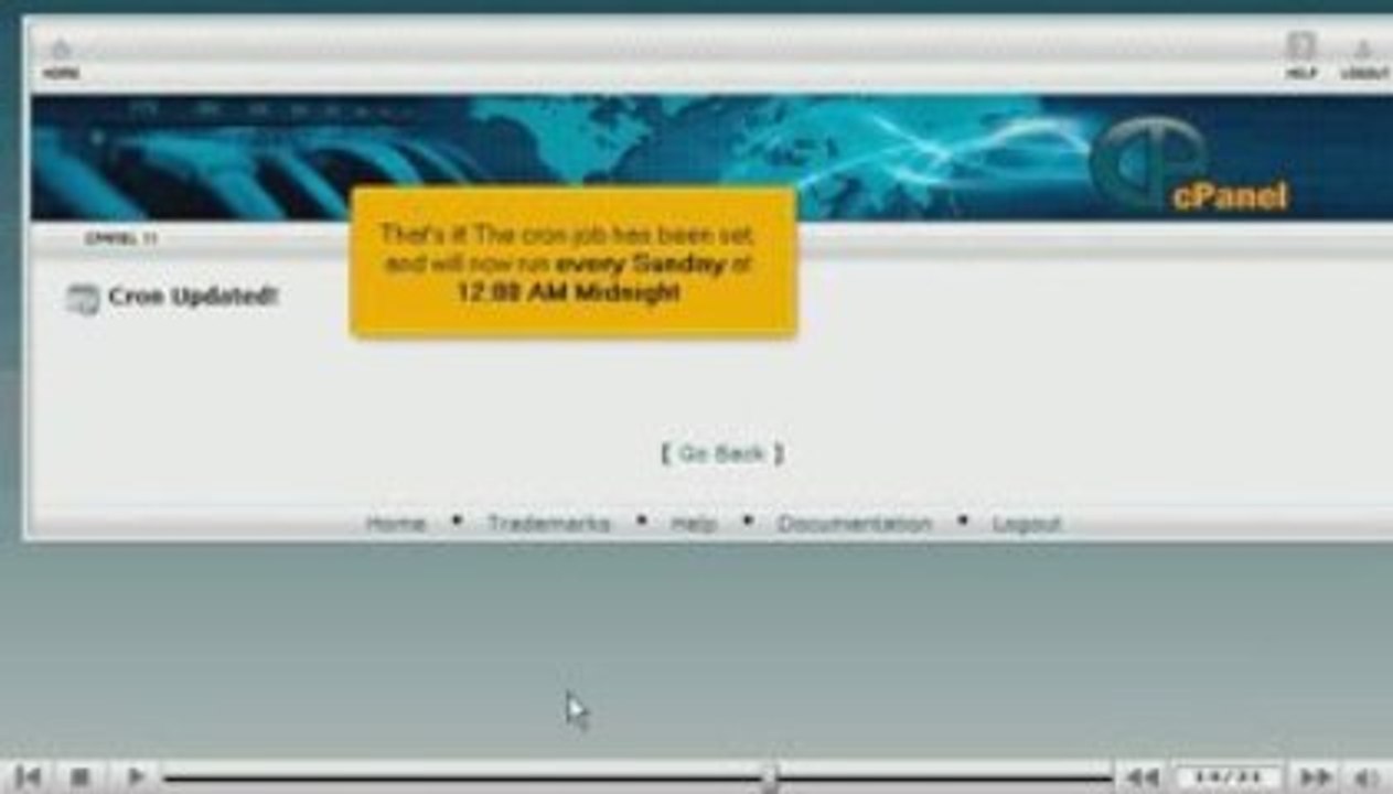 cPanel Tutorial - How to setup a Cron Job