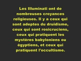 Interview d'un illuminatis partie 1
