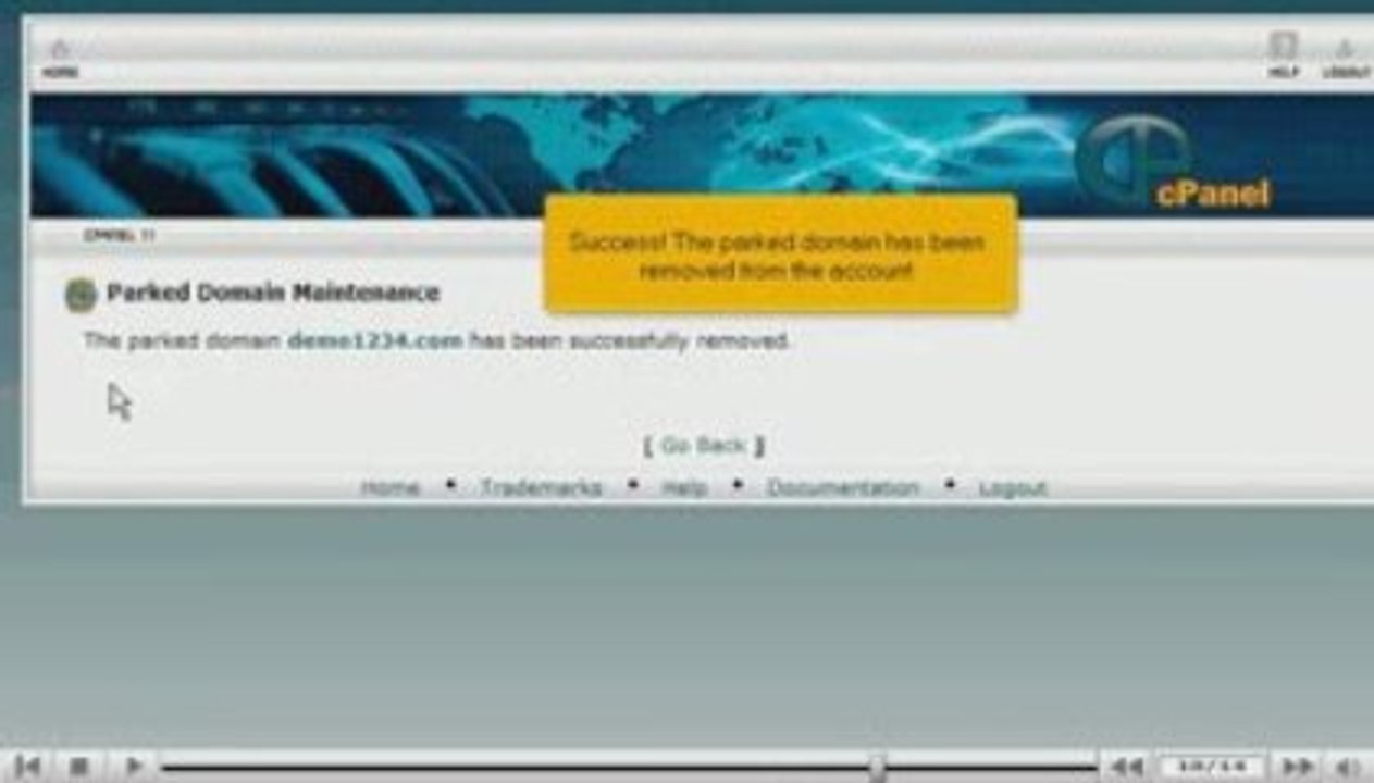 cPanel Tutorial - How to park a domain