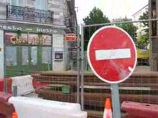 Nantes : travaux rue Louis Blanc