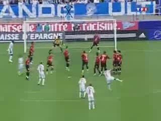 Coup Franc de Taiwo a 130 Km/h en Coupe De France