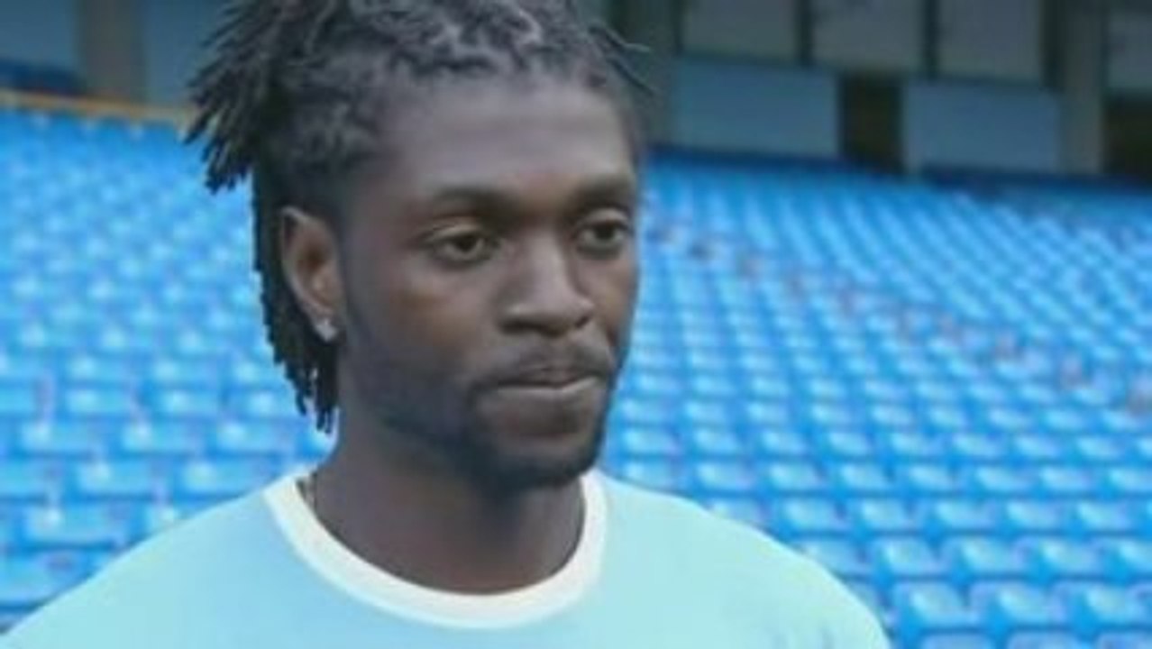 Emmanuel Adebayor First Manchester City Interview