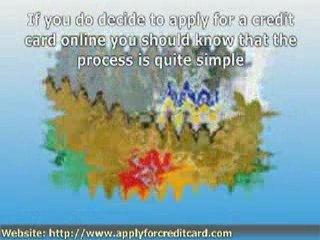 Apply For A Credit Card: Getting a Good