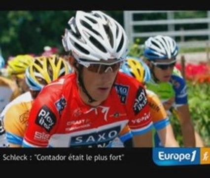 Andy Schleck : Contador était le plus fort !