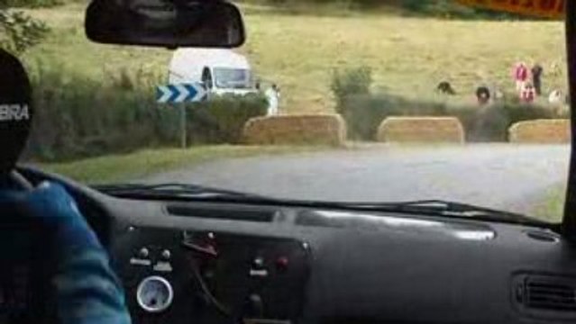 course de cote de La Tardes de Cédric Bouffeteau en civic A2