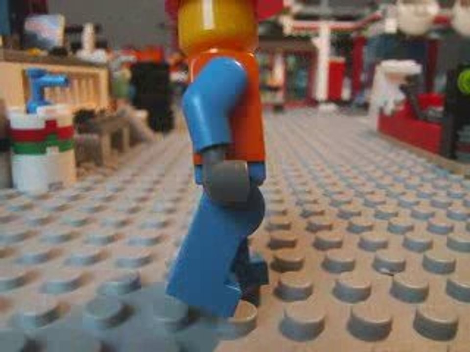 test lego qui marche en stop-motion