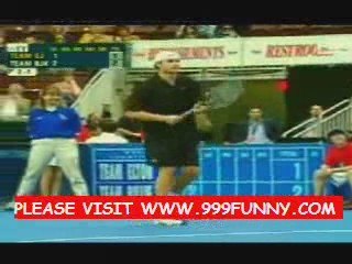 funny Andy Roddick. with Sampras.