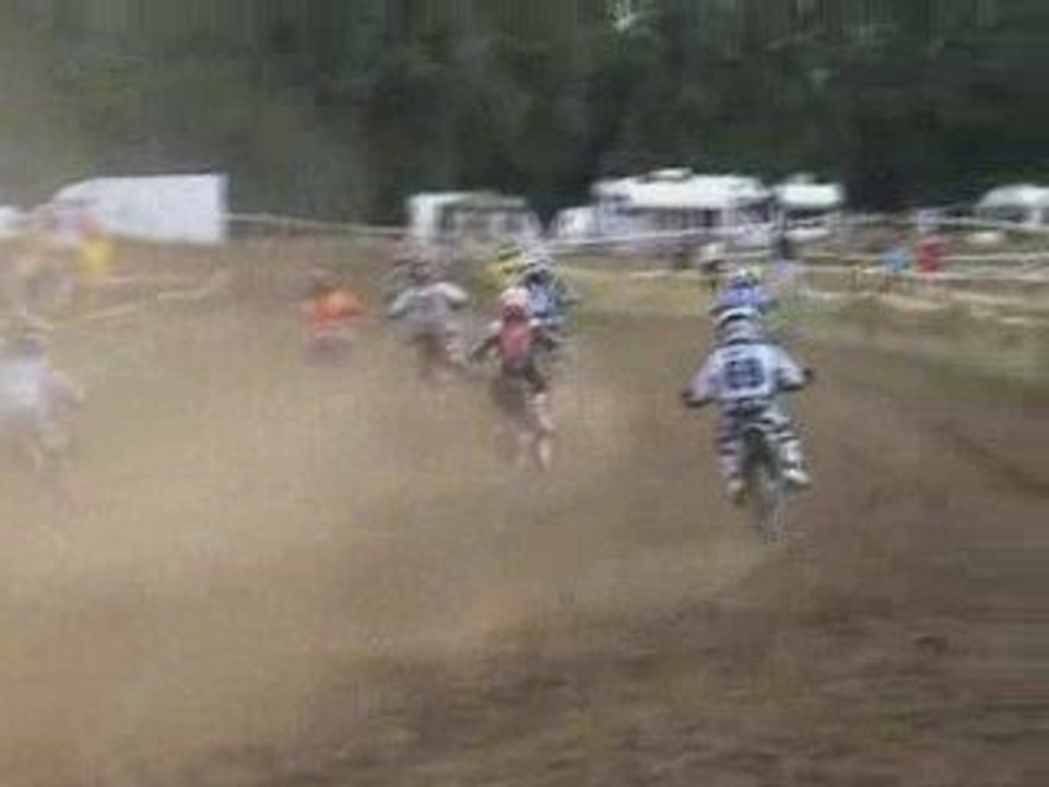 Sacha moto cross a Paal