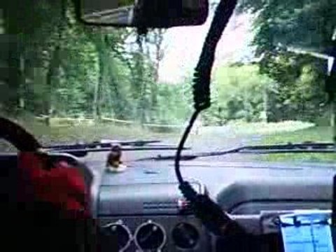 rallye kalt bec 2009 camera embarqué regis et coralie lavice