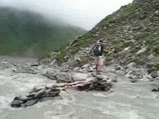 Traversee de pont authentique