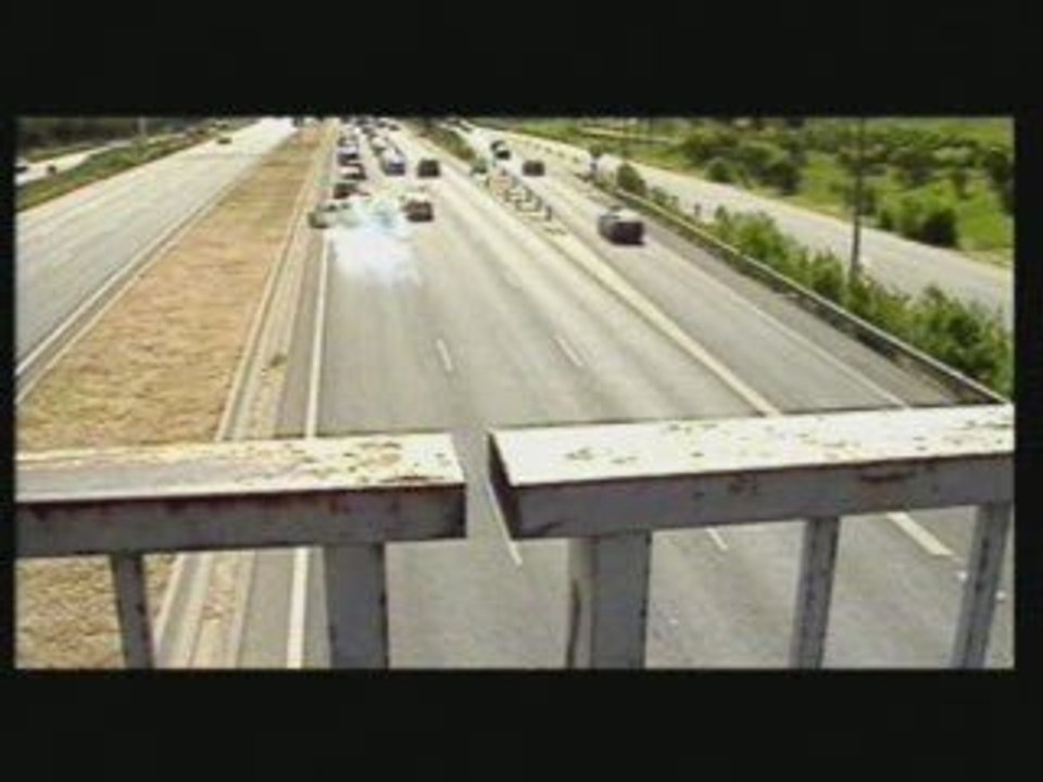 Francis AUGUY cascade Sécurité routière percussion autoroute