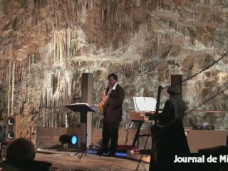 Le duo Saxorgue en concert à l'Aven Armand